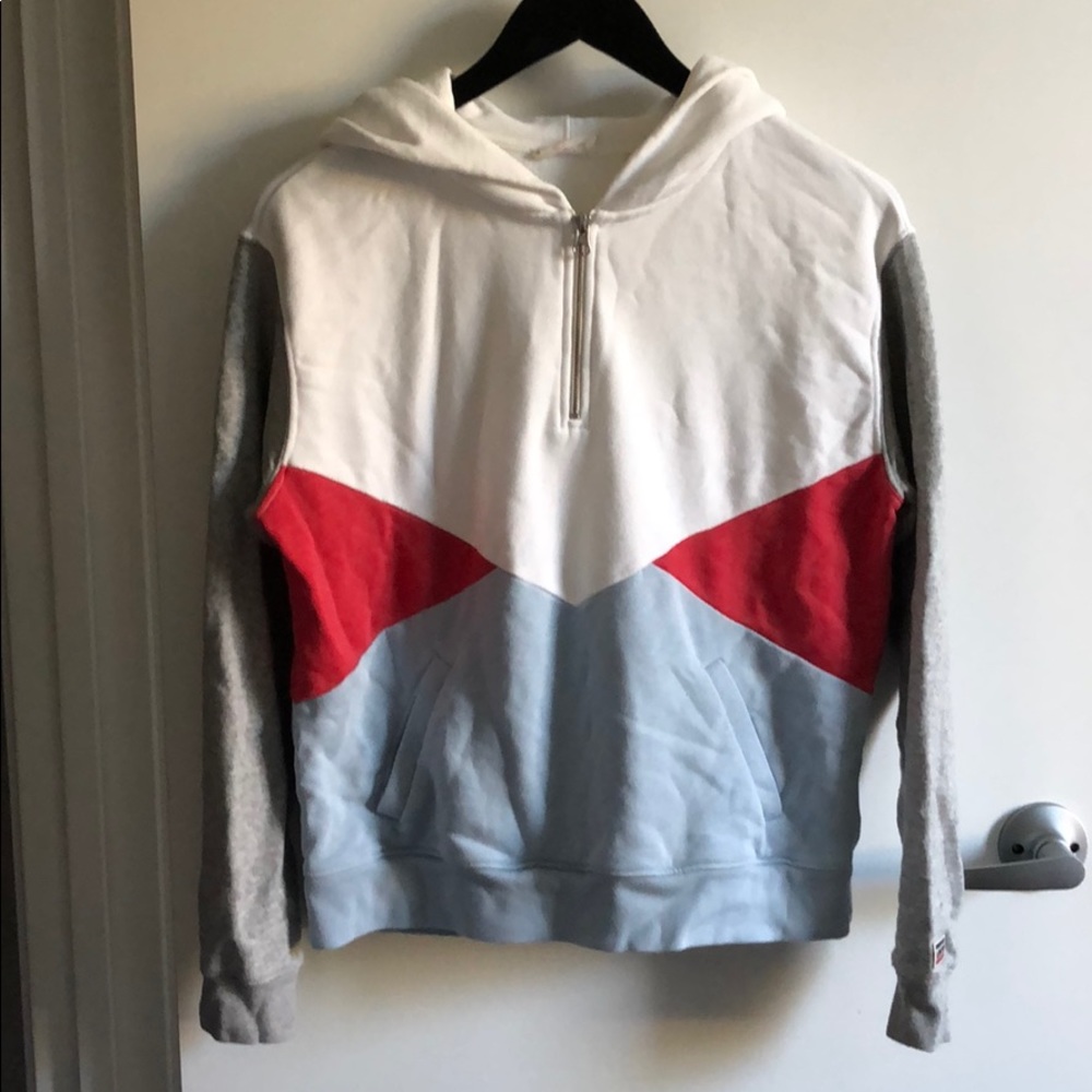 Levi’s oversized 1/4 zip hoodie